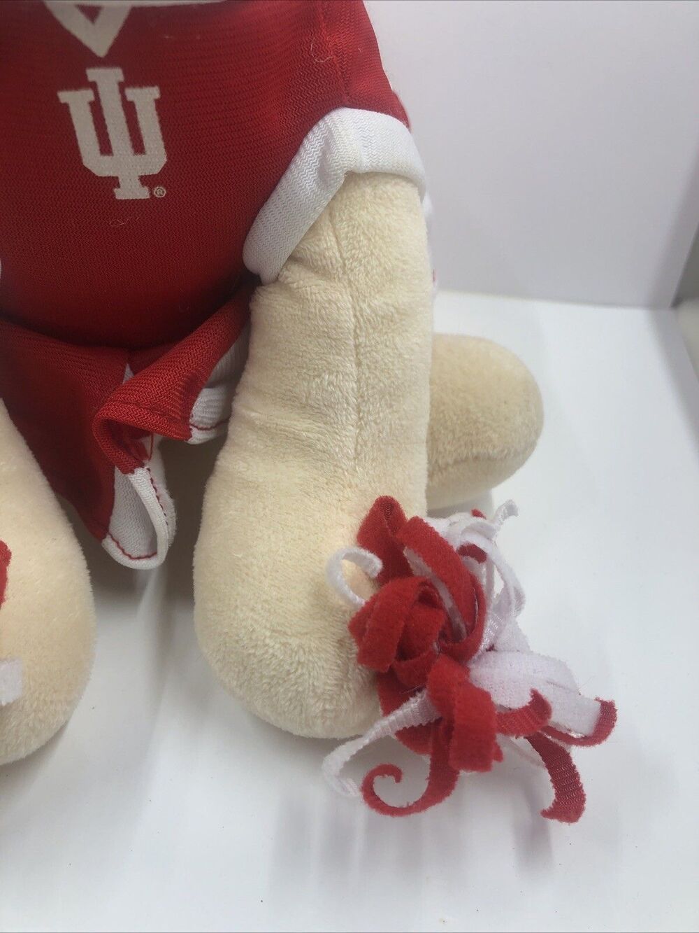 Indiana Hoosiers Stuffed Dog Plush Cheerleader 9 Inches. Please Read - Picture 5 of 16